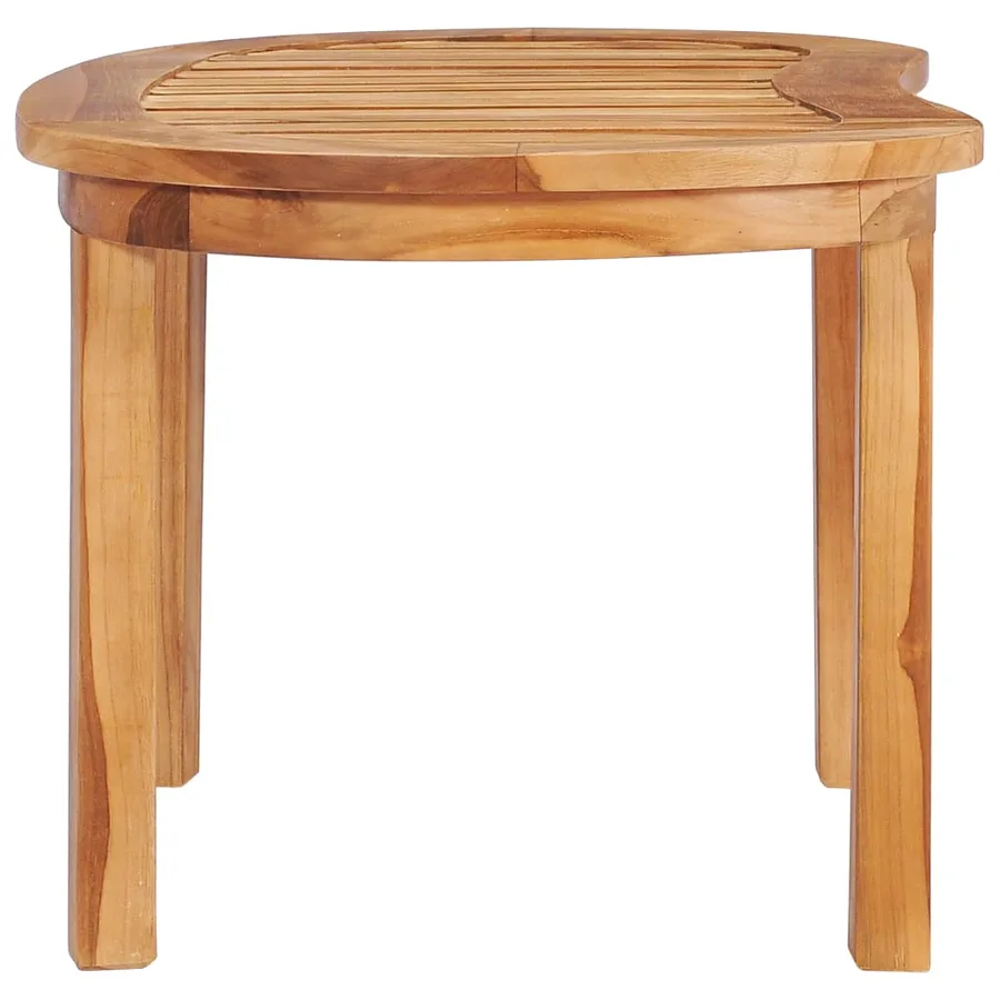 Table basse 90x50x45 cm Bois de teck solide - 3