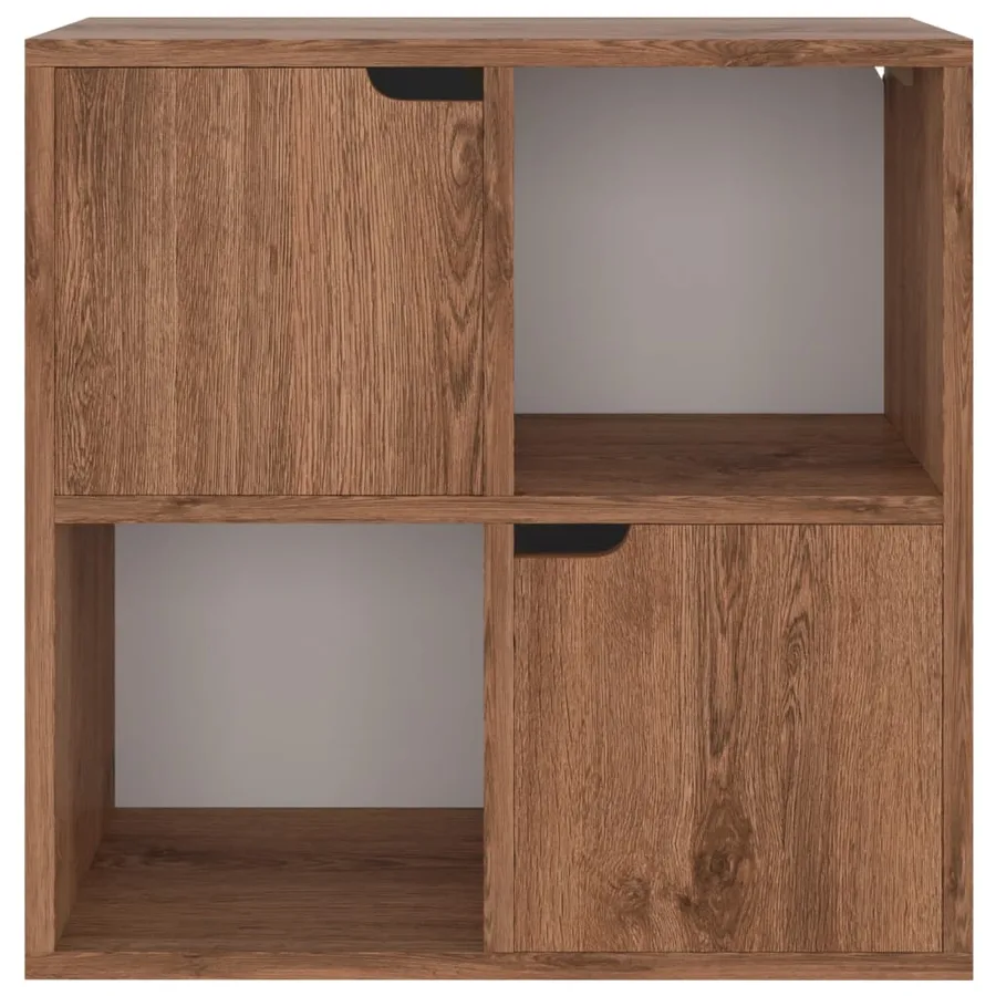 Bibliothèque Chêne marron 60x27,5x59,5 cm Bois d’ingénierie - 6
