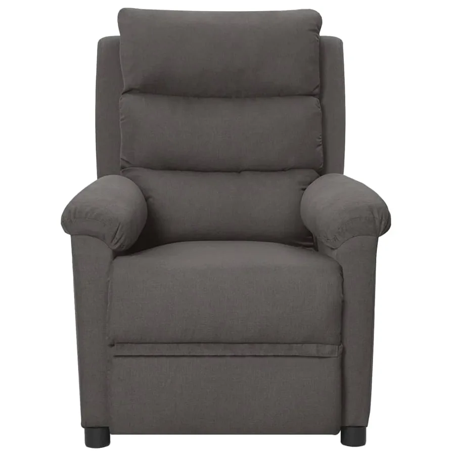 Fauteuil électrique de massage Gris foncé Tissu - 3
