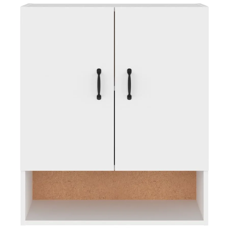 Armoire murale Blanc 60x31x70 cm Bois d'ingénierie - 5