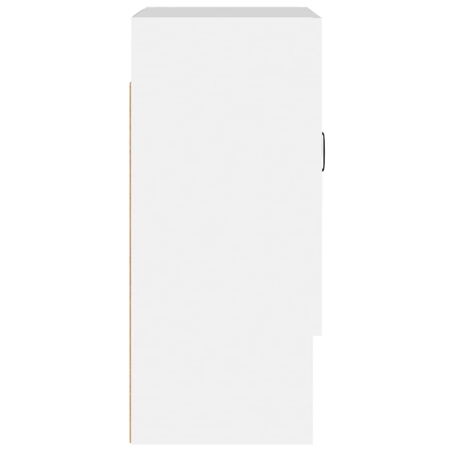 Armoire murale Blanc 60x31x70 cm Bois d'ingénierie - 6
