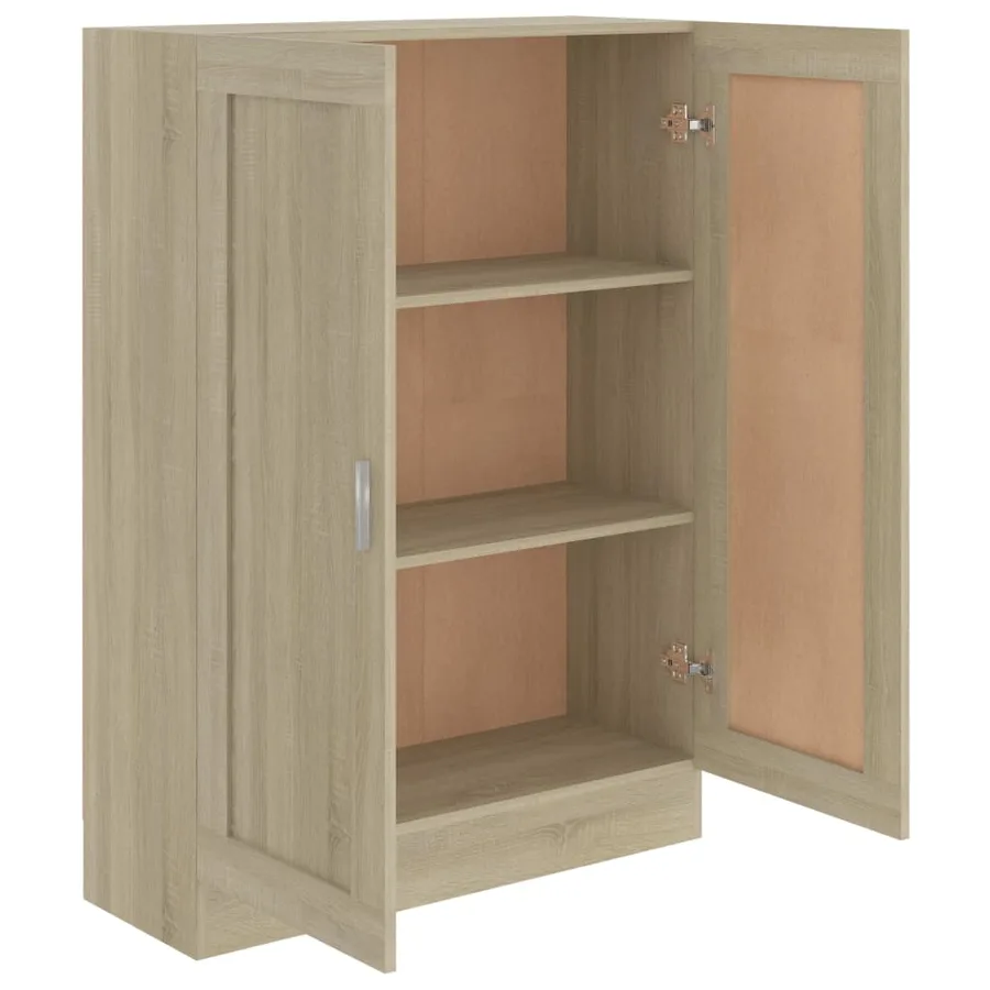 Bibliothèque Chêne sonoma 82,5x30,5x115 cm Bois d'ingénierie - 4