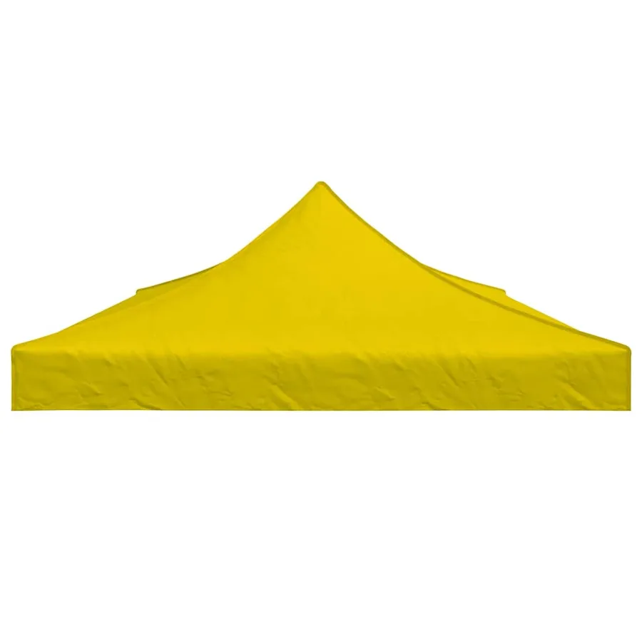 Toit de tente de réception 6x3 m Jaune 270 g/m² - 4