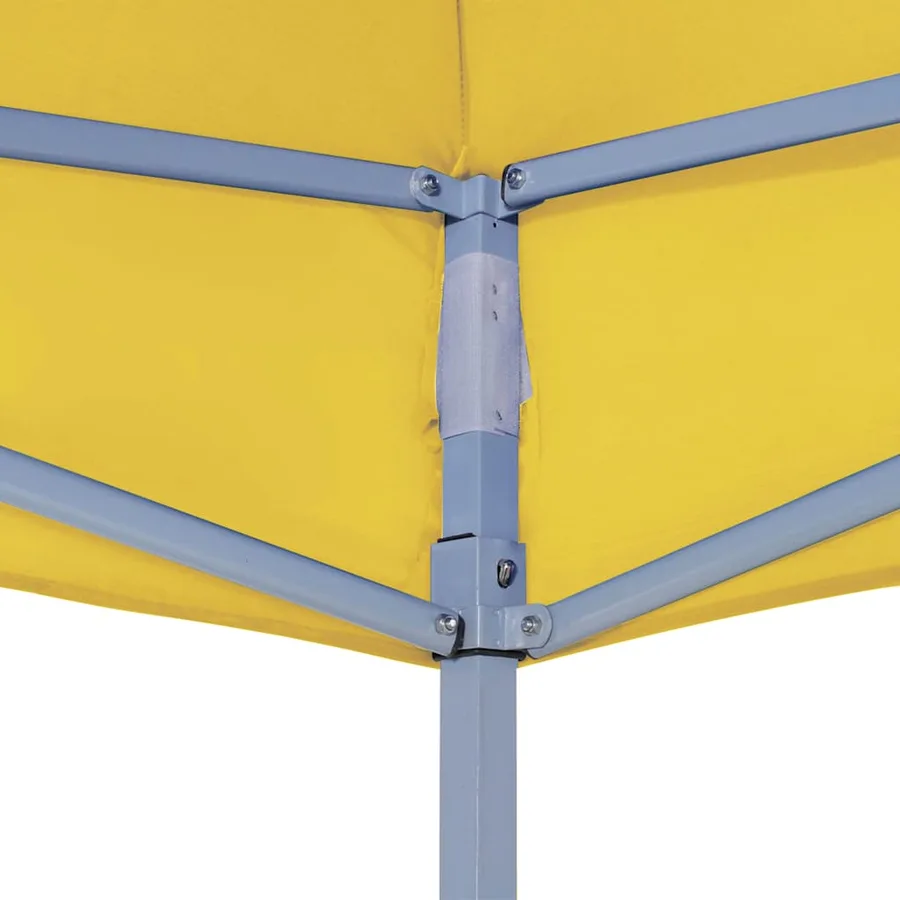 Toit de tente de réception 6x3 m Jaune 270 g/m² - 5
