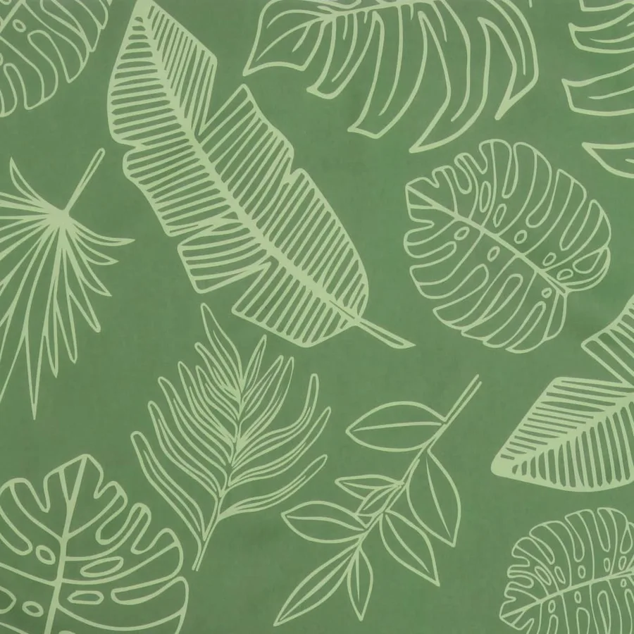 Coussin de banc de jardin motif de feuilles 180x50x7 cm - 6