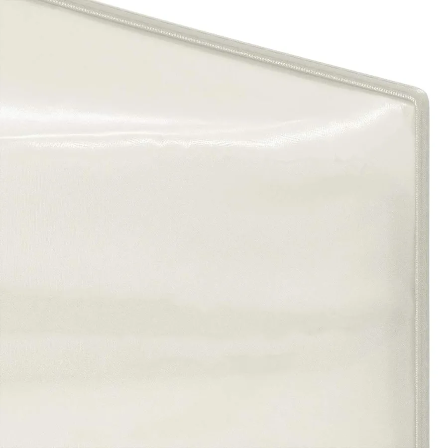 Tente de réception pliable avec parois Crème 2x2 m - 5