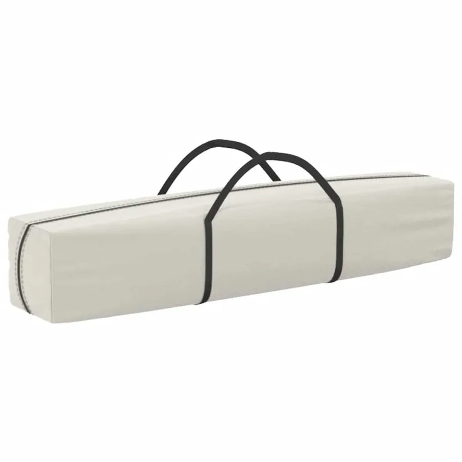 Tente de réception pliable avec parois Crème 2x2 m - 8