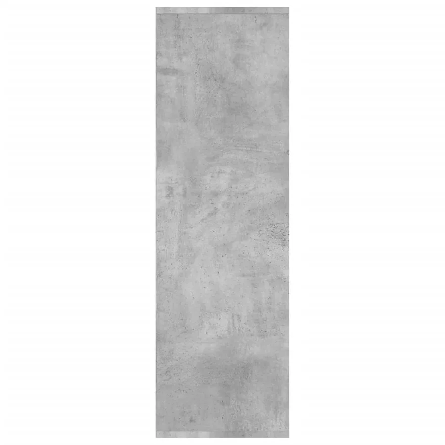 Bibliothèque gris béton 98x29x97,5 cm bois d'ingénierie - 5