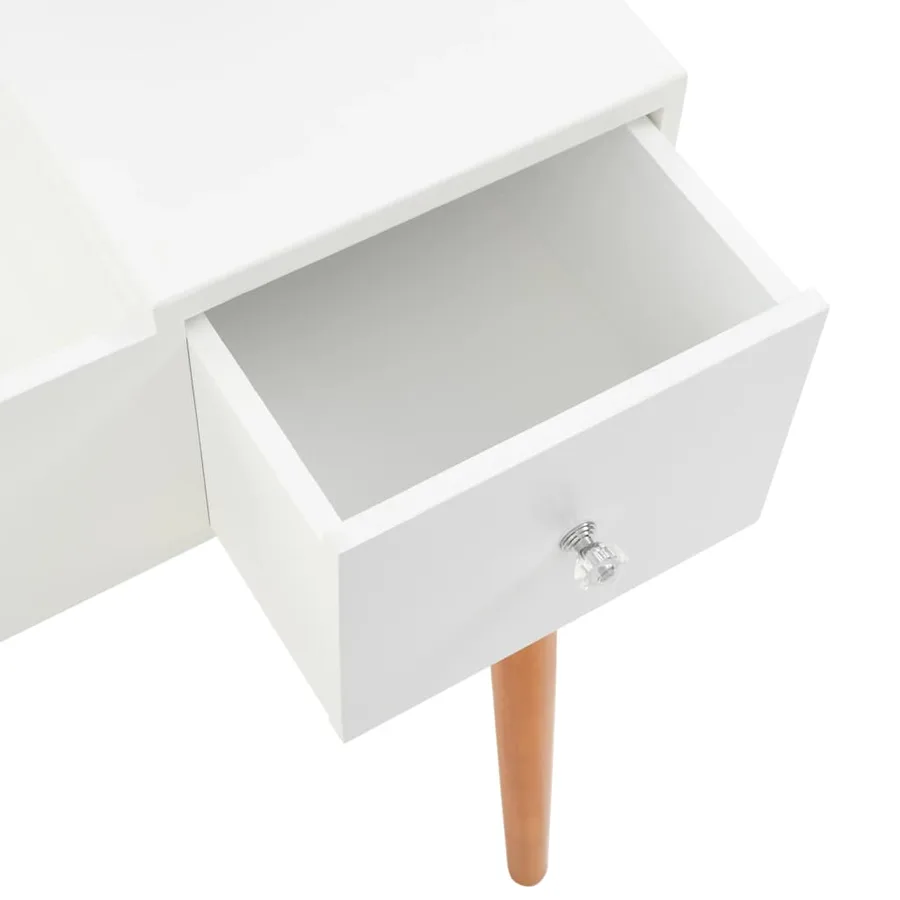 Coiffeuse avec miroir MDF 60 x 50 x 86 cm - 14