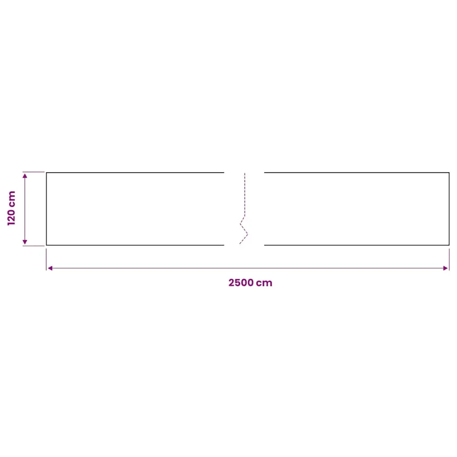 Filet brise-vue Vert 1,2x25 m PEHD 150 g/m² - 5