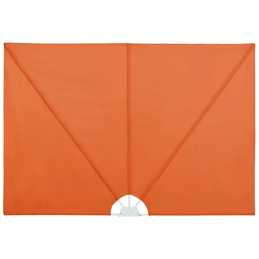 Auvent latéral pliable de terrasse Terre cuite 400 x 200 cm - 2