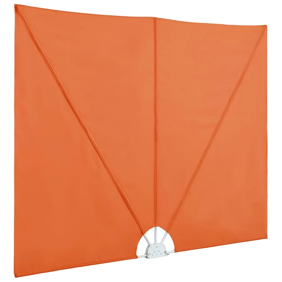 Auvent latéral pliable de terrasse Terre cuite 400 x 200 cm - 5