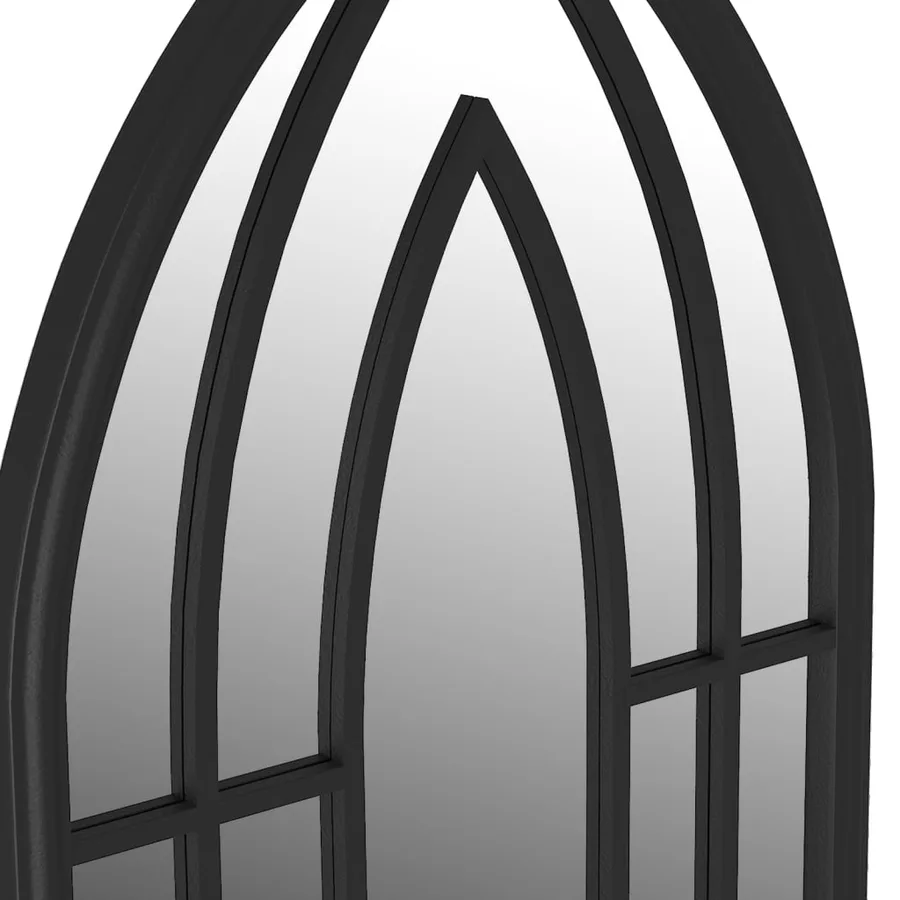 Miroir Noir 100x45 cm Fer pour utilisation à l'intérieur - 5