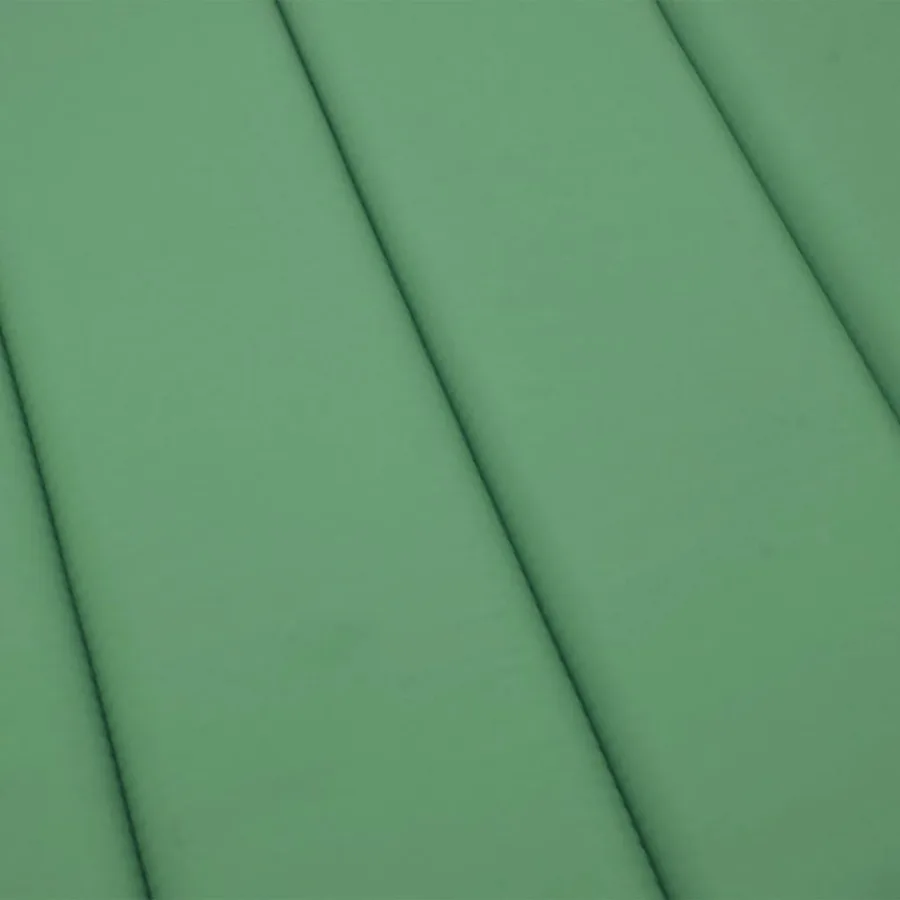 Coussin de chaise longue vert 200x50x3 cm tissu oxford - 6