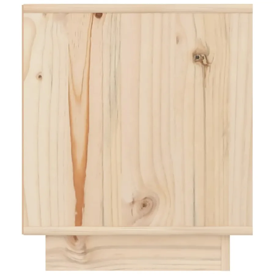 Tables de chevet 2 pcs 40x34x40 cm Bois de pin solide - 7