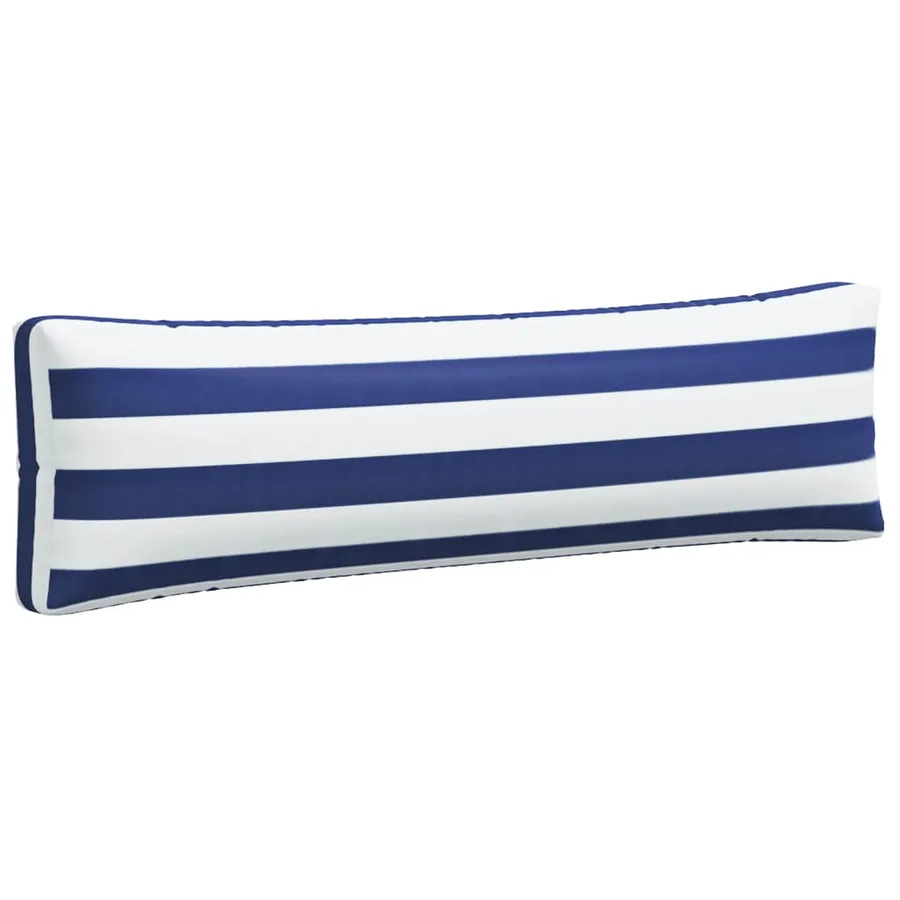 Coussins de palette lot de 2 rayures bleues/blanches - 5
