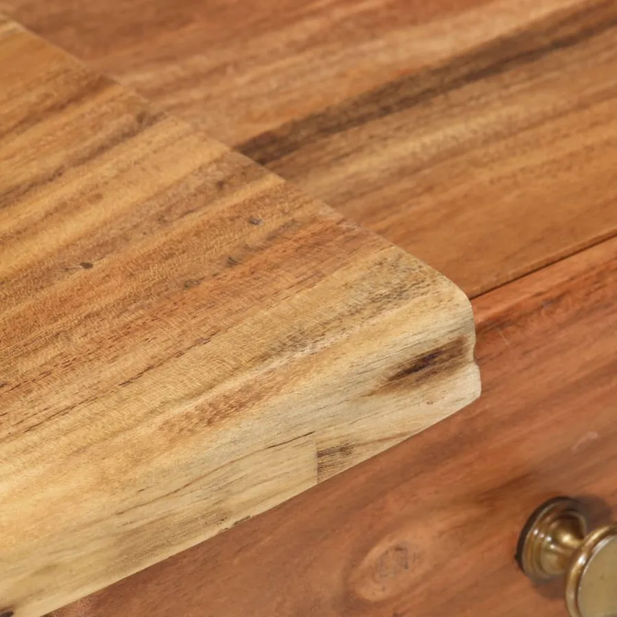 Table de chevet Bois d'acacia massif 45 x 32 x 55 cm - 8