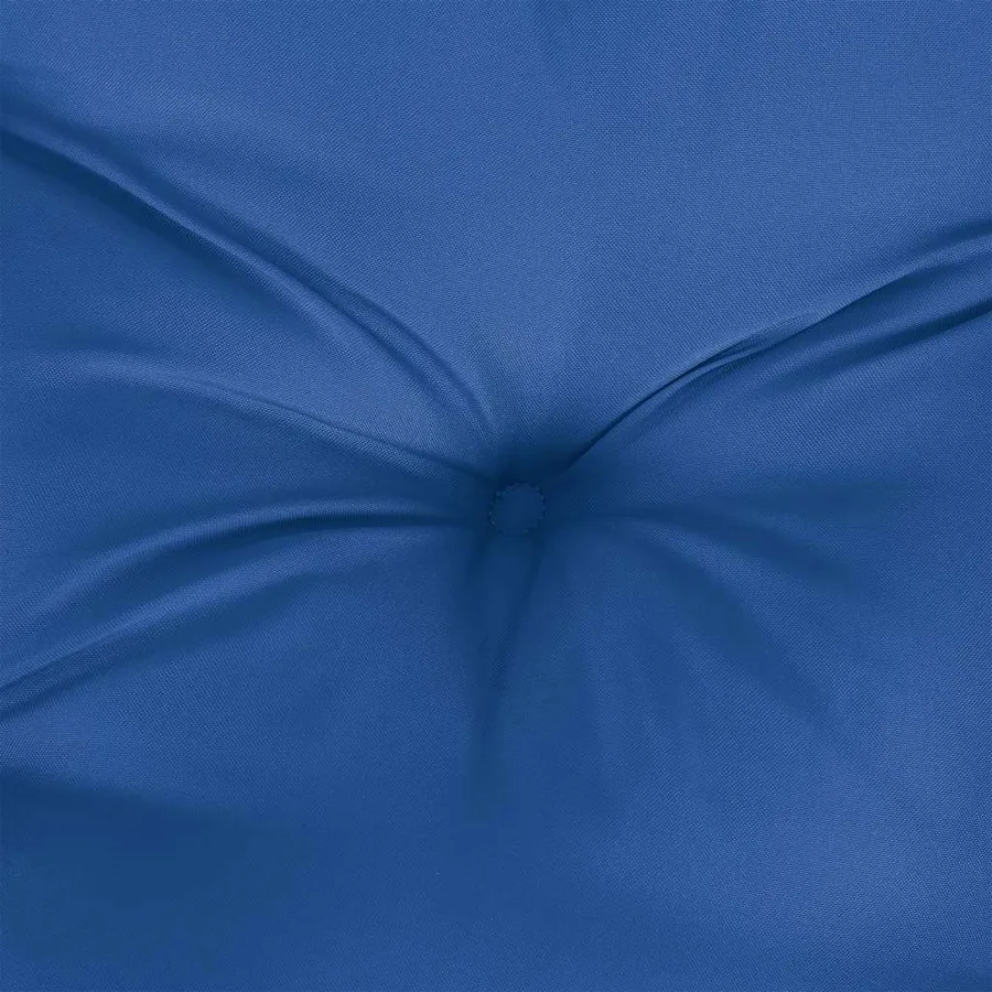 Coussin de banc de jardin bleu 200x(50+50)x7 cm tissu oxford - 6
