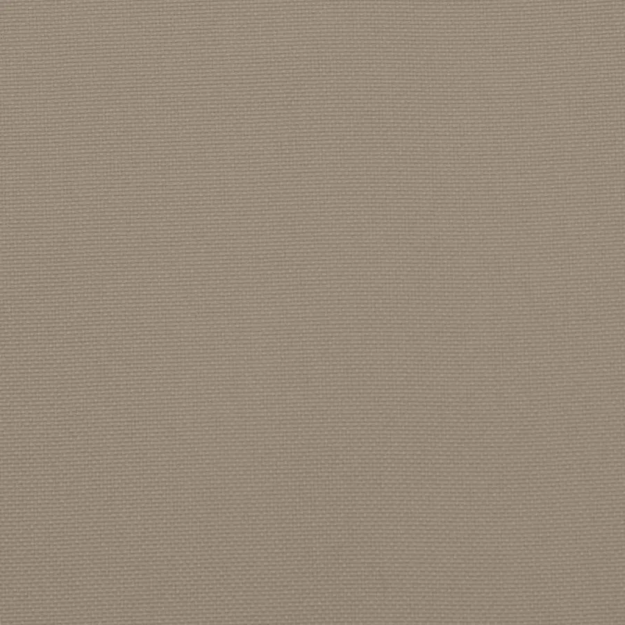 Coussin de palette taupe 60x61,5x10 cm tissu - 8