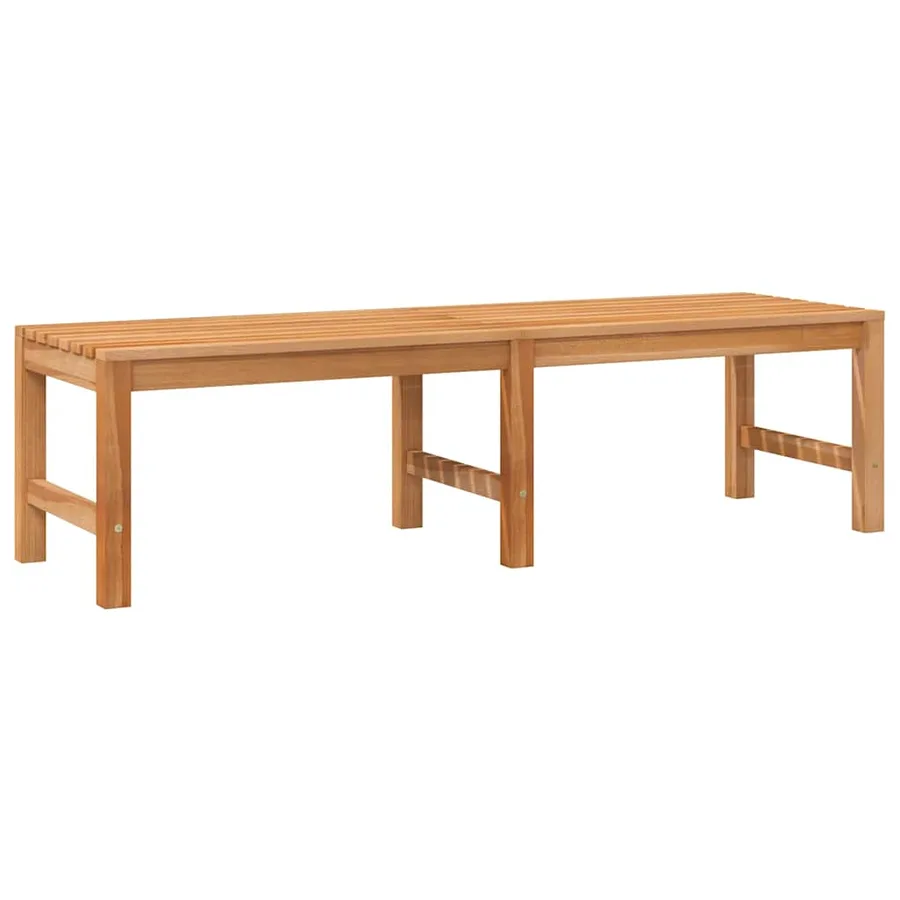 Banc de jardin 150 cm bois de teck massif - 2