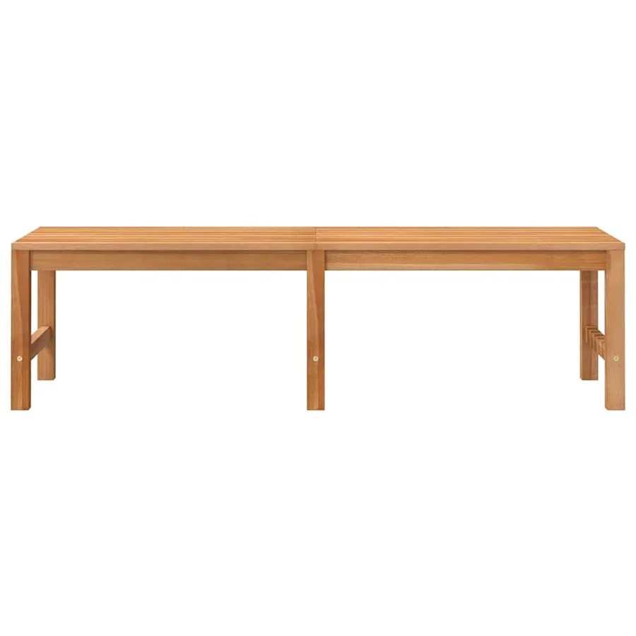 Banc de jardin 150 cm bois de teck massif - 4