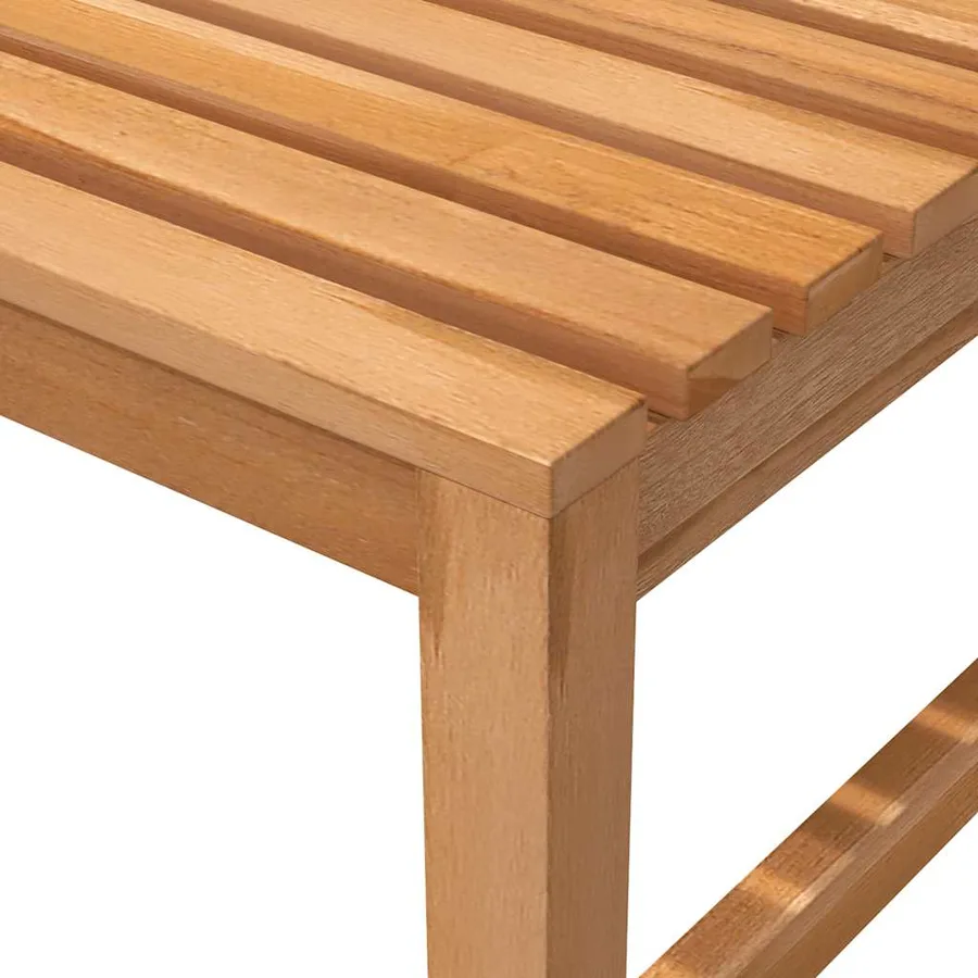 Banc de jardin 150 cm bois de teck massif - 6
