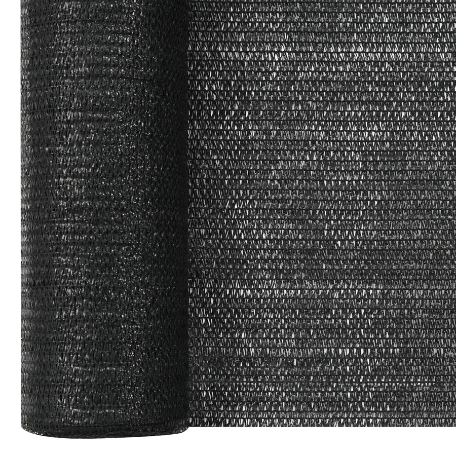 Filet brise-vue Noir 3,6x10 m PEHD 75 g/m² - 3