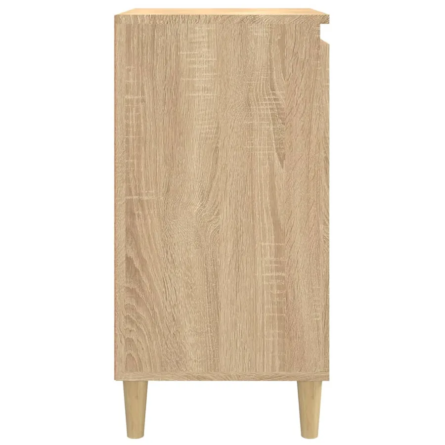 Tables de chevet 2pcs chêne sonoma 40x35x70cm bois d'ingénierie - 7