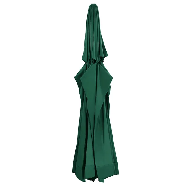 Tissu de remplacement pour parasol d'extérieur Vert 610 cm