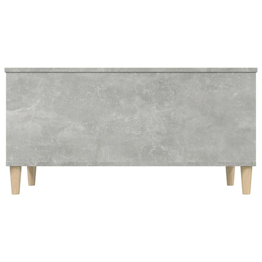 Table basse Gris béton 90x44,5x45 cm Bois d'ingénierie - 5