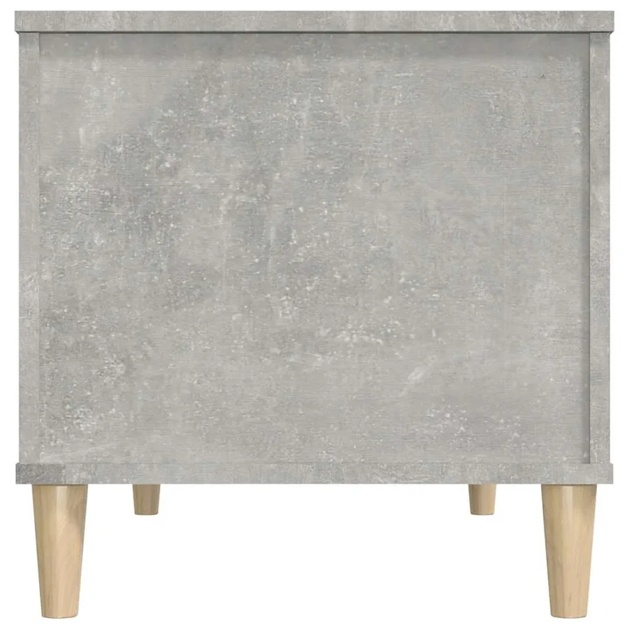 Table basse Gris béton 90x44,5x45 cm Bois d'ingénierie - 6