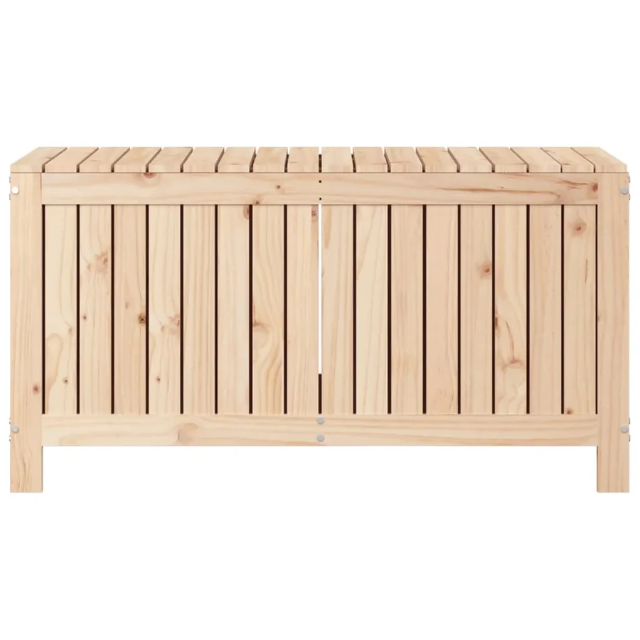 Boîte de rangement de jardin 115x49x60 cm Bois massif de pin - 6