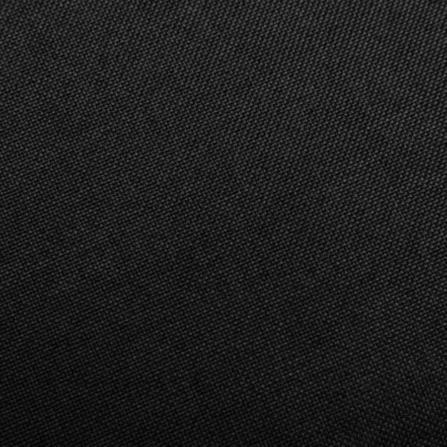 Chaise à bascule Noir Tissu - 7