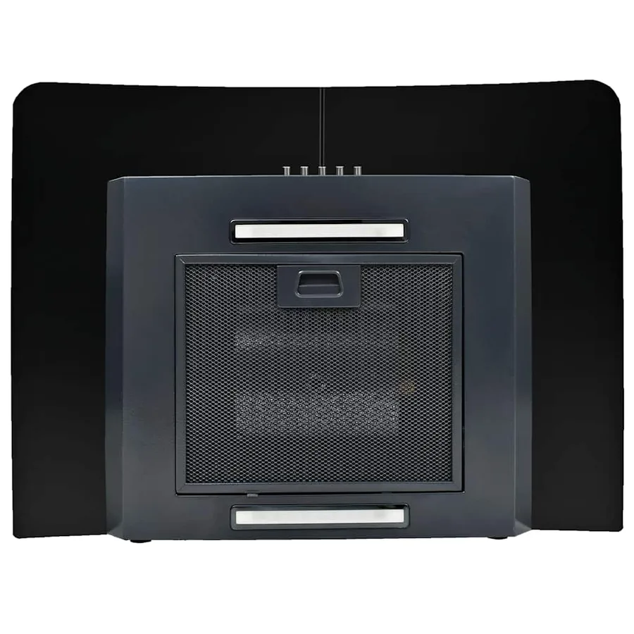 Hotte murale Acier inoxydable 756 m³/h 60 cm Noir - 5