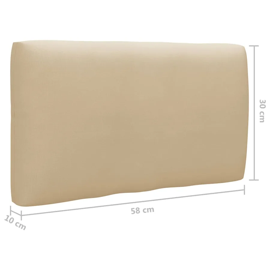 Canapé d'angle palette de jardin Gris Bois de pin imprégné - 9