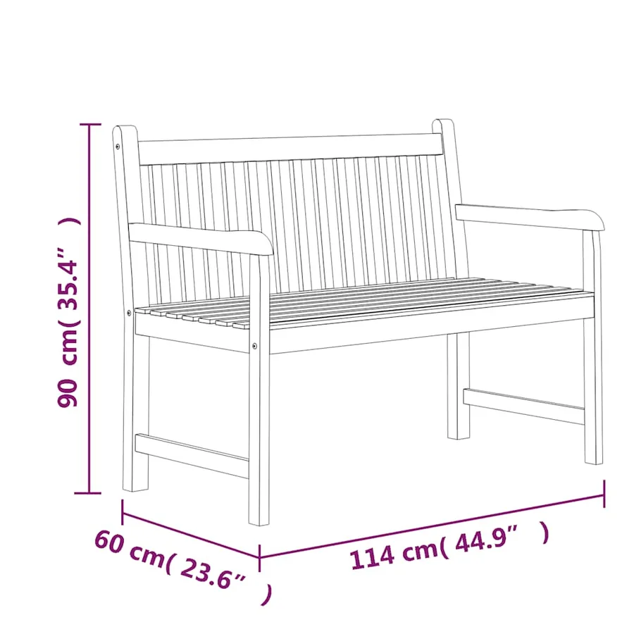 Ensemble à manger de jardin 4 pcs Bois de teck massif - 11