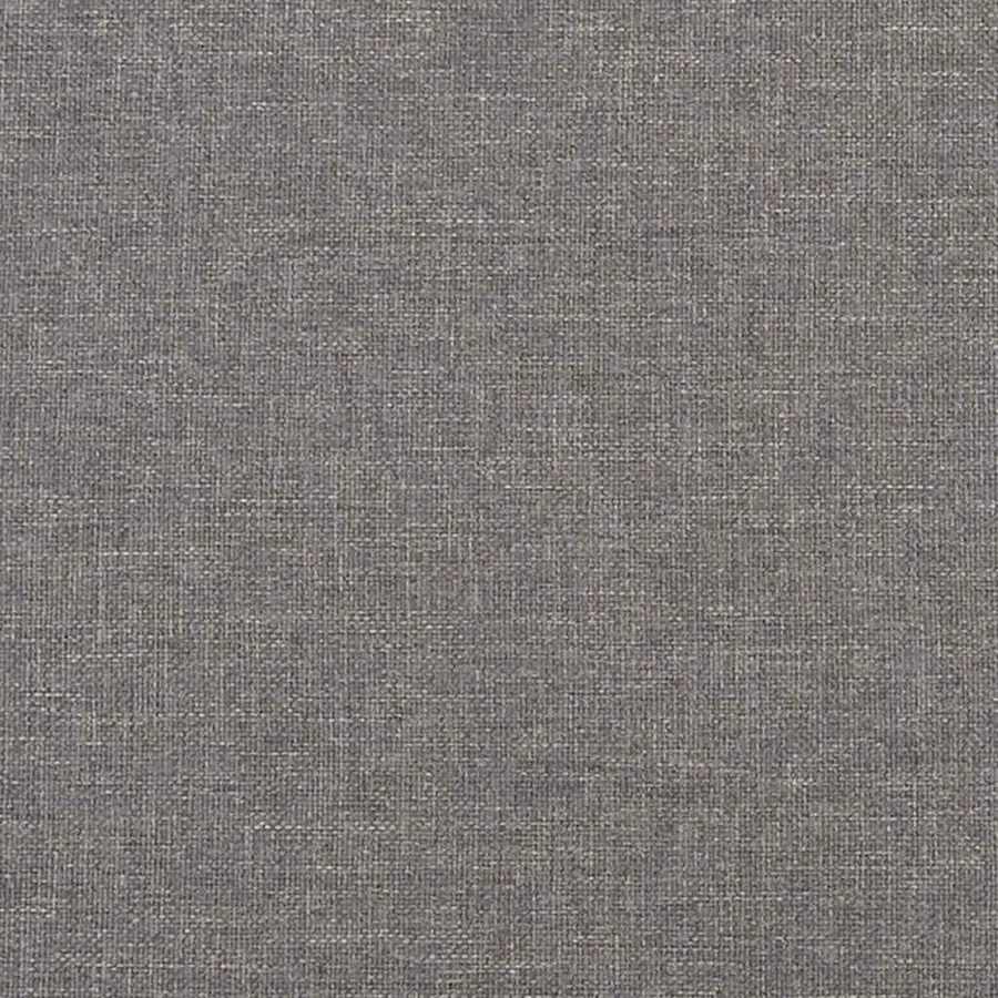 Canapé à 3 places avec repose-pieds Gris clair 180 cm Tissu - 6
