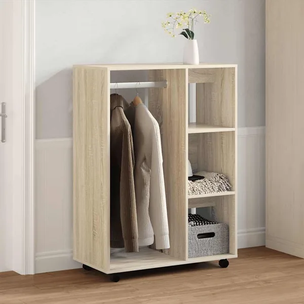 Garde-robe Chêne sonoma 80x40x110 cm Bois d’ingénierie