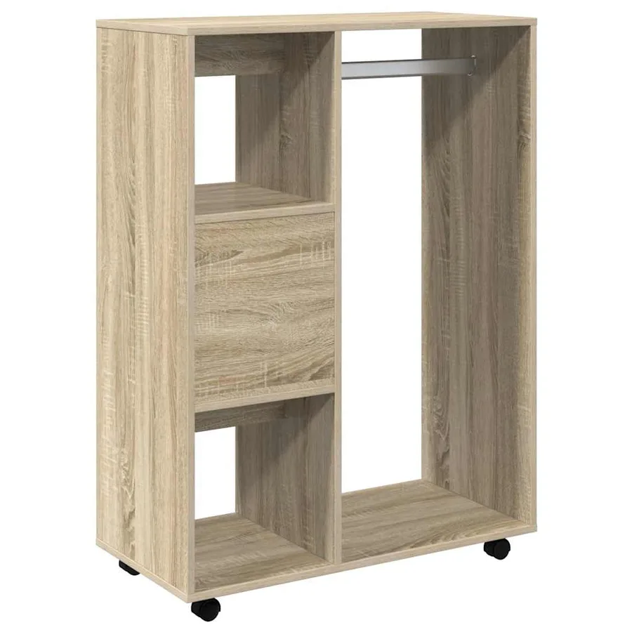 Garde-robe Chêne sonoma 80x40x110 cm Bois d’ingénierie - 5