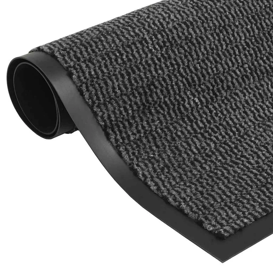 Paillassons rectangulaires 2 pcs 80 x 120 cm Anthracite - 2