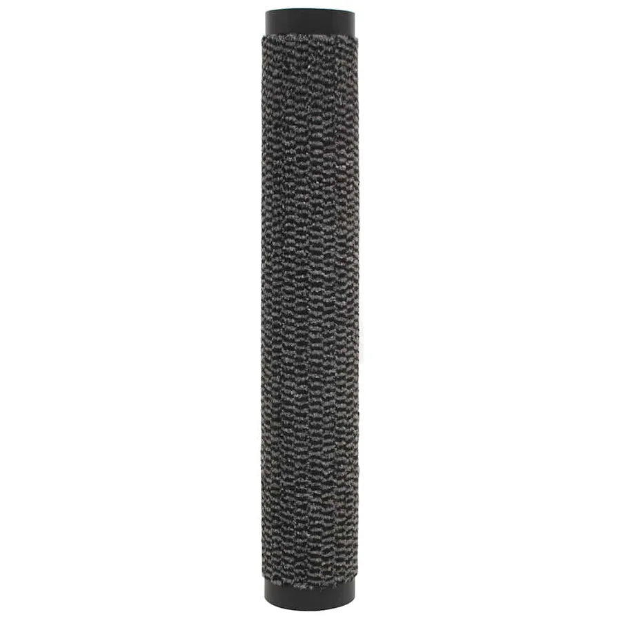 Paillassons rectangulaires 2 pcs 80 x 120 cm Anthracite - 4