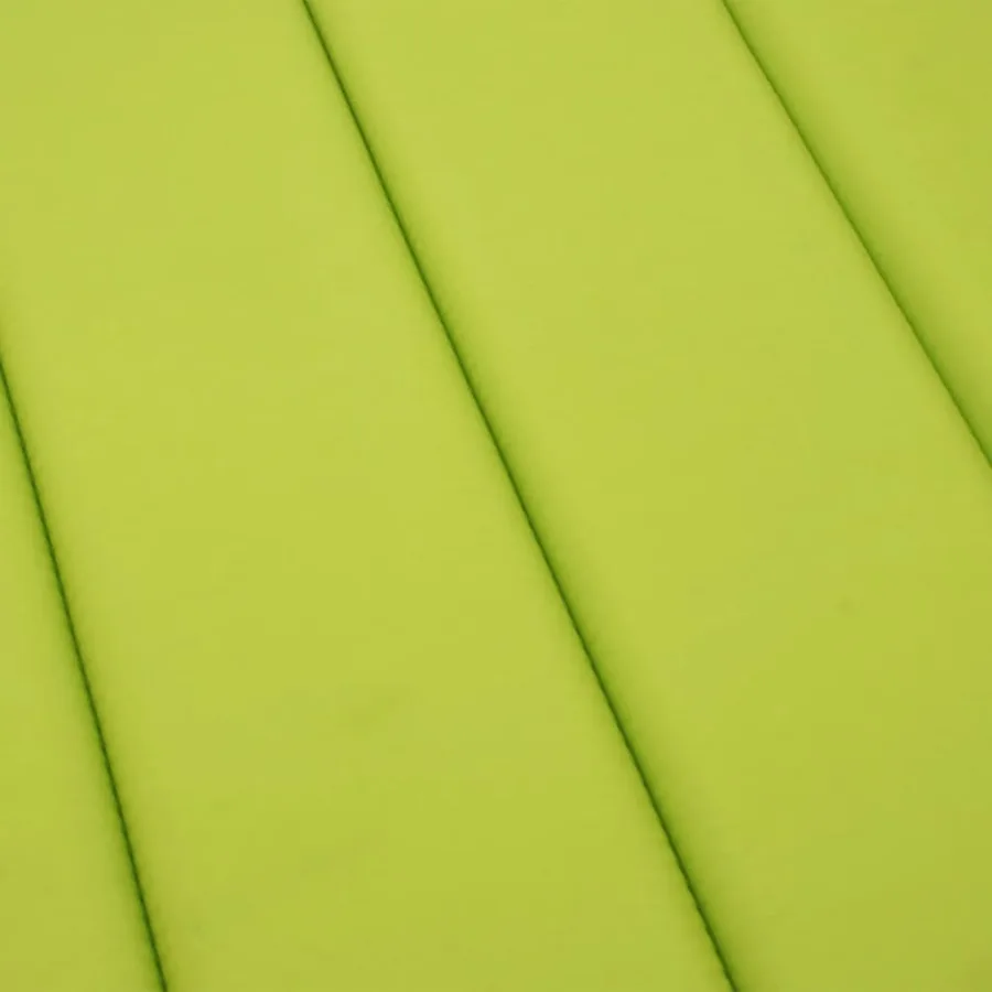 Coussin de chaise longue vert vif 200x70x3 cm tissu oxford - 7