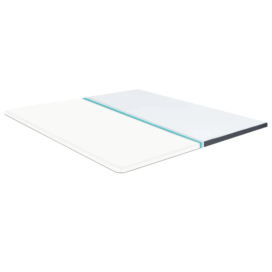 Surmatelas de sommier tapissier 200x160x5 cm mi-doux - 2
