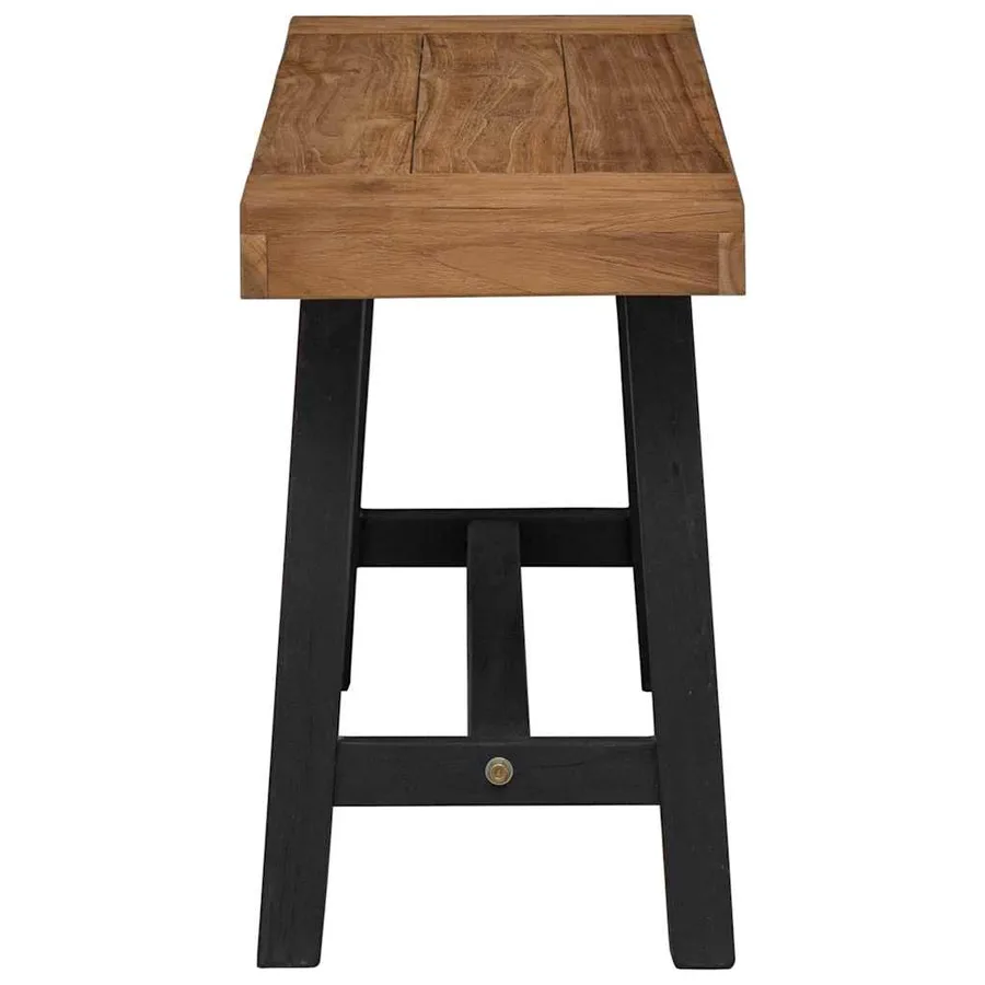 Banc 110 cm Bois massif de teck - 3