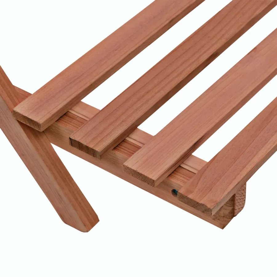 Support à 3 niveaux pour plantes Bois de cèdre 48 x 45 x 40 cm - 5