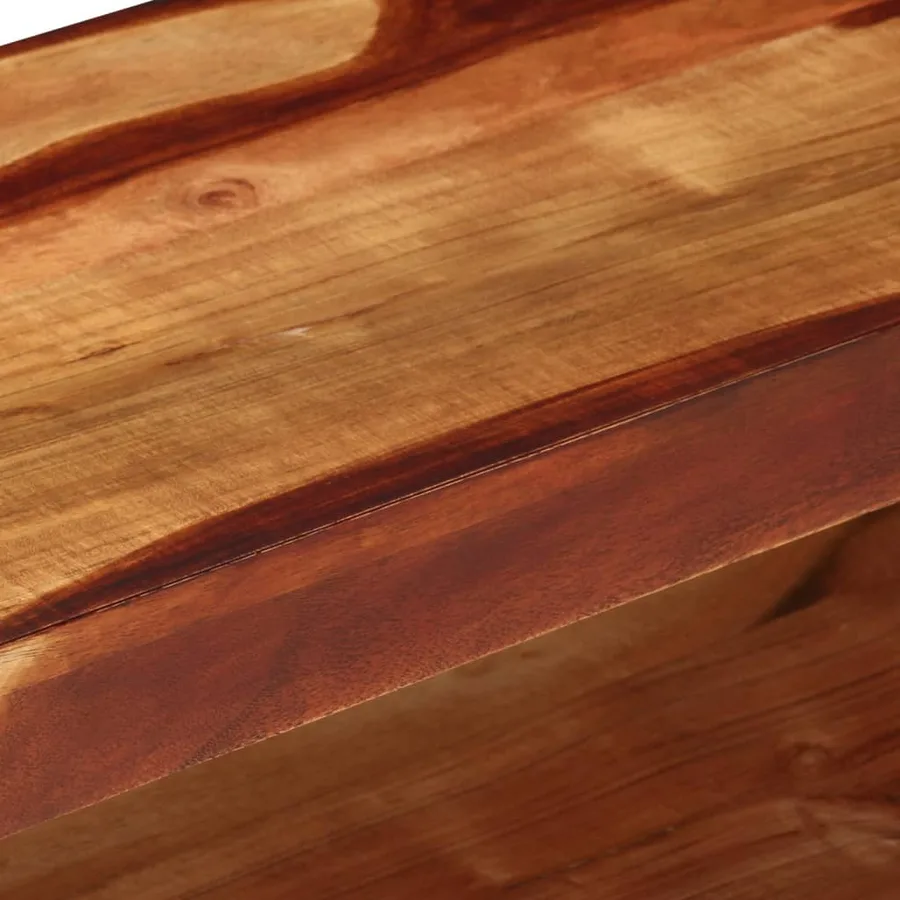 Meuble TV 110x30x40 cm Bois d'acacia massif - 11