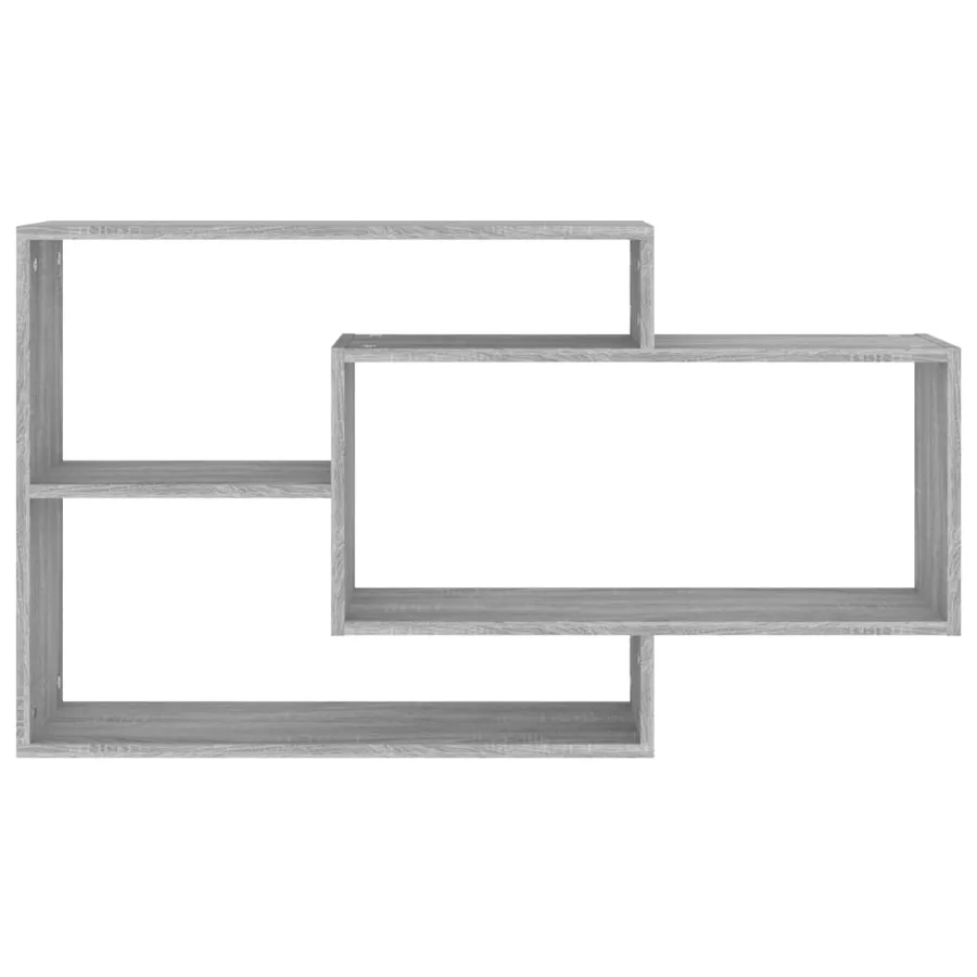 Étagère murale Sonoma gris 104x20x58,5 cm Bois d'ingénierie - 3