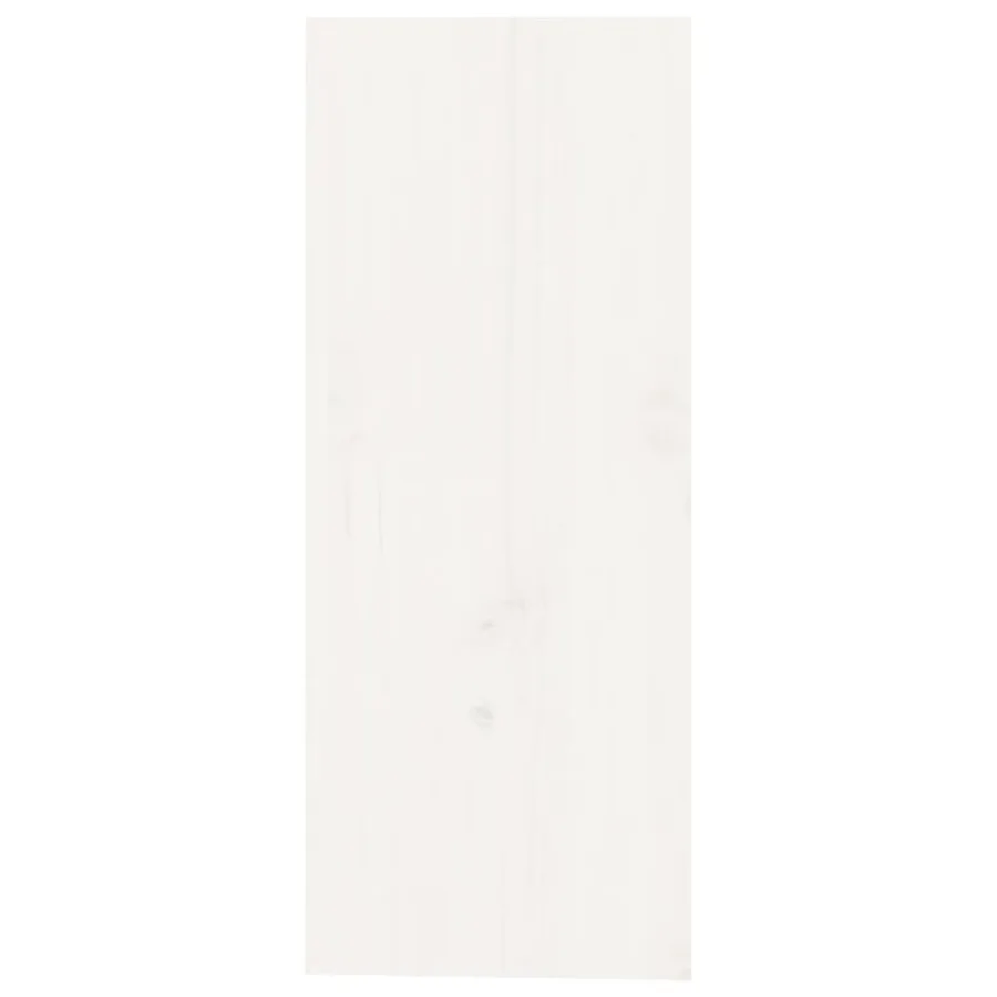 Armoire à vin Blanc 62x25x62 cm Bois de pin massif - 5