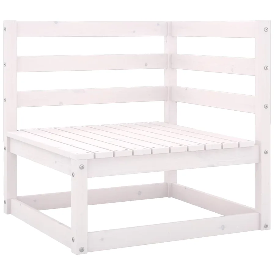 Salon de jardin 6 pcs avec coussins Bois de pin massif - 4