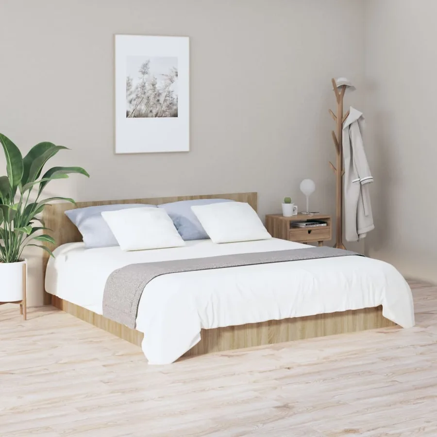 Tête de lit Chêne sonoma 200x1,5x80 cm Bois d'ingénierie - 3